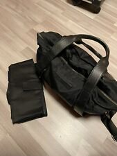 Bugaboo Storksak XXL Wickeltasche Nylon, schwarz, mit Wickelunterlage, Zwillinge