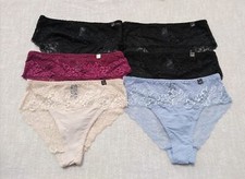 Damen Spitzen Slips Unterhose für Frauen Spitze Hipster 3er/6er Set Unterwäsche