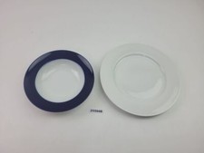 2 Teller Rosenthal Classic Germany blauer Rand Speiseteller Suppenteller #255048