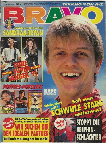 Bravo 1992 poster - bravo,