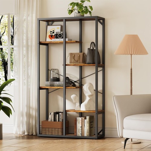 Bücherregal mit - , 6