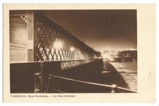 Warschau, Brücke, Warszawa, Most Kierbedzia, alte Ak von 1939