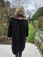 Persianer Astrachan Mantel