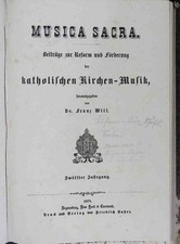 Musica sacra - Beiträge zur
