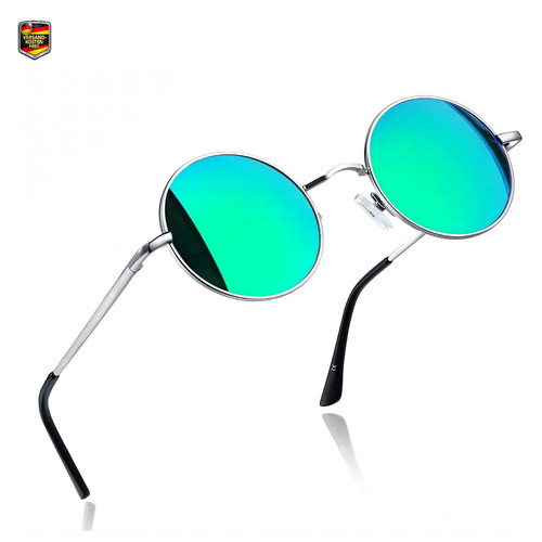 Runde sonnenbrille retro - runde,