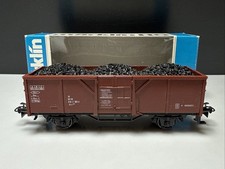 Spur H0 MÄRKLIN 4431 Hochbordwagen Güterwagen Kohleladung DB Neuwertig&OVP AC
