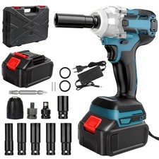 380NM Akku Schlagschrauber 1/2‘’ Ratschen Akkuschrauber Bürstenloser Makita 18V