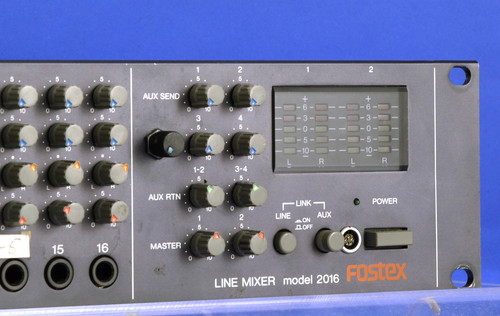 Fostex line mixer - fostex-line-mixer-, 2016