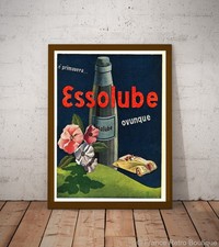 Essolube Ad 1941 Vintage