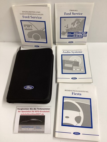 Ford fiesta bordmappe bordbuch - fiesta,