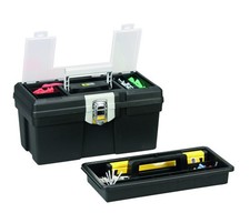 Allit Werkzeugkoffer McPlus Promo 40 x 22 x 19,8 cm schwarz-grau Aufbewahrung