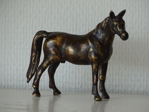 Bronze skulptur idyl pferd - idyl,