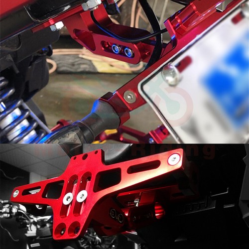Red motorcycle bracket cnc led - motorcycle,