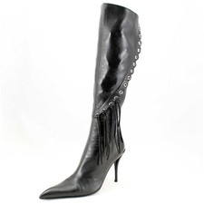 GML Gianmarco Lorenzi Stiefel Gr. 39,5 High Heels Lederstiefel Echtleder (#3871)