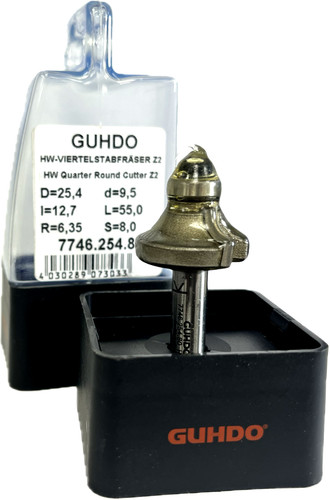 Guhdo viertelstabfräser z2 - guhdo,