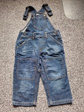 Jeans Gr. 86 Latzhose von H&M - Trägerlänge verstellbar