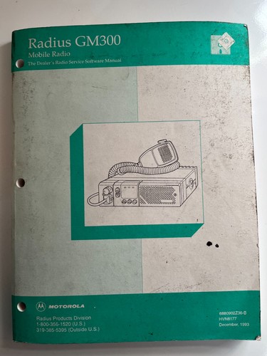 Motorola radius gm300 - motorola,