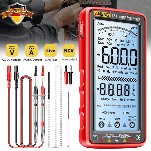 Digital multimeter 6000 counts - digital,