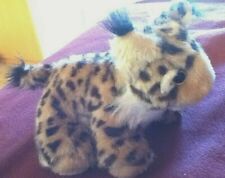 Luchs Kuscheltier Schmusetier Stofftier ca. 20 cm sehr gut selten