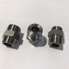 1x Gewindeadapter Edelstahl V4A,  R3/4“  Konisch / UN 1 3/16 “ (H-177)