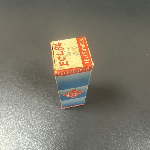 Ecl telefunken röhre tube - ecl, 86