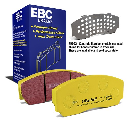 Ebc bremsbeläge vorne - bremsbeläge, vorne/hinten