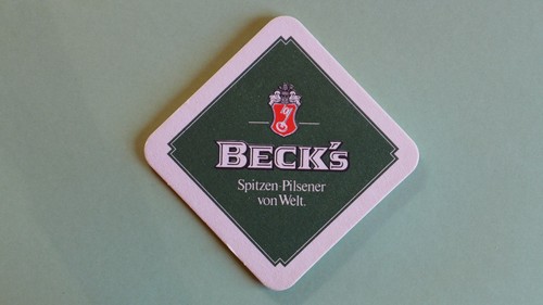 Bierdeckel bremen beck bier - bierdeckel,