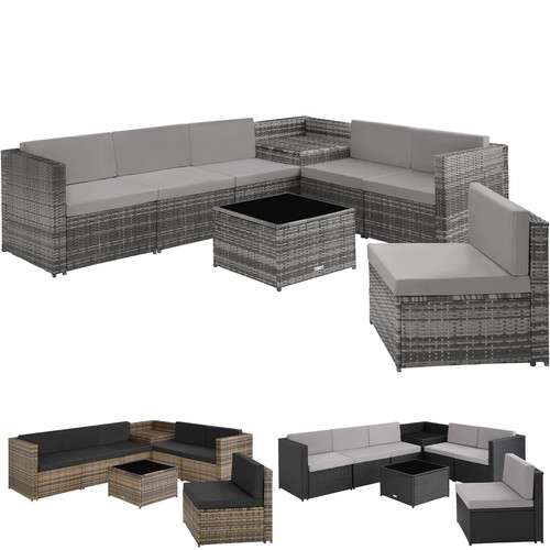 Poly rattan sitzgruppe lounge - poly,