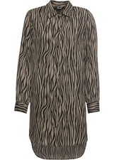 Bluse mit Zebraprint Gr. Damen