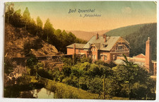 Bad Rosenthal bei Netzschkau 1909 , Brockau , Stempel Mylau ,  tolle AK