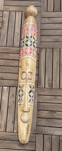 Afrikanische holzmaske - afrikanische,