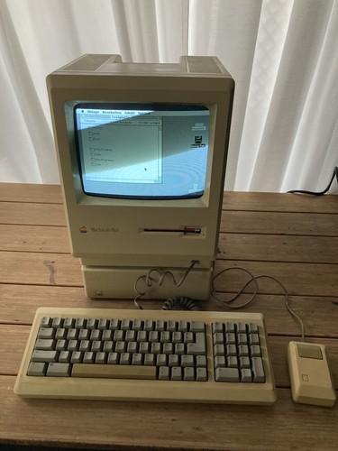 Apple macintosh plus 20mb - 1m, +