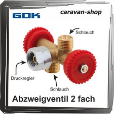 GOK Abzweigventil 2 fach, Gas