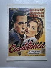 Casablanca Filmplakat Poster