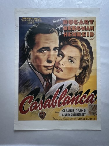 Casablanca filmplakat poster - filmplakat,