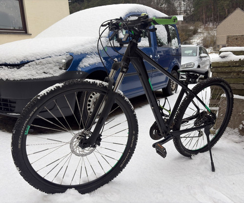 Mountainbike cube aim - race, hpa