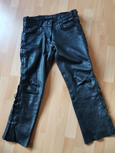 Vanucci motorrad lederhose aus - motorrad,