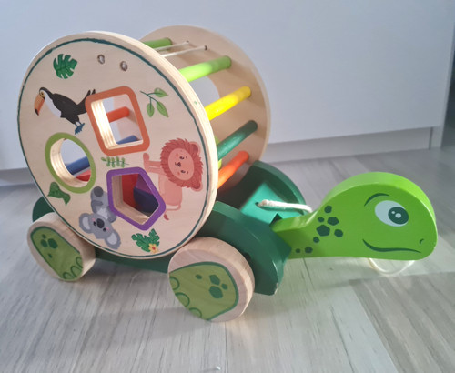 Holz nachziehspielzeug - holz,