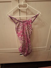 Boden Badeanzug lia weiß rosa Blumenmuster  Gr. 152 Mega süß w.NEU !