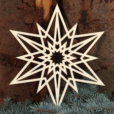 Stern Fensterbilder - Deko aus