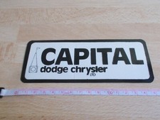 Aufkleber CAPITAL DODGE