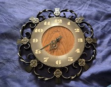 Junghans Wanduhr Holz mit