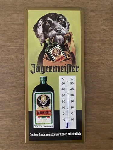 Jägermeister blechschild - jägermeister,