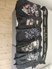 Bandshirts mit Schal Größe M und L