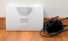 DrayTek Vigor 165 35b Modem Annex B VDSL2 ADSL2+ mit Zubehör