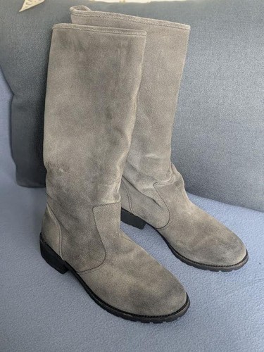 Women diesel boots grey suede - women,