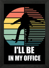 Ich werde in meinem Büro