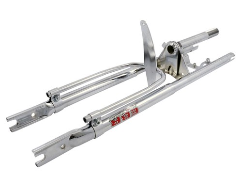 Gabel komplett chrom - gabel,