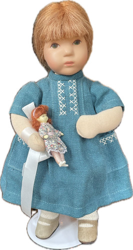 Vintage kathe kruse doll - 10.5",