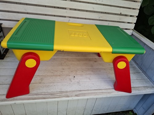 Lego spieltisch grün rot - spieltisch, grün-rot-gelb